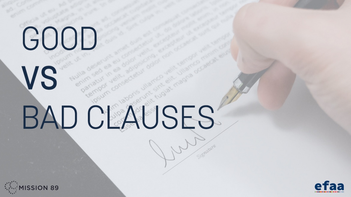 Good and Bad Clauses in a Football Contract