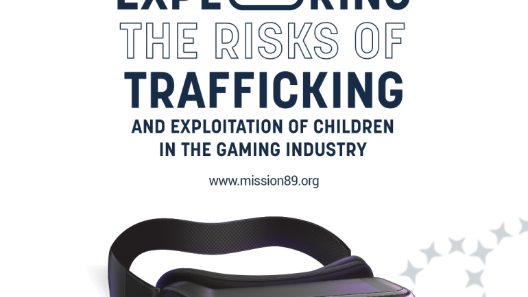 Can the exploitation and trafficking of children occur in E-sports?