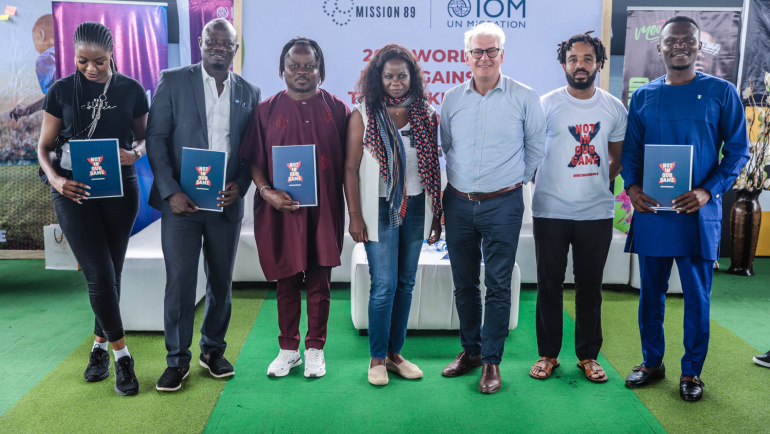 IOM and Mission 89’s Anti-Trafficking Awareness Event in Lagos for UN World Day Against Trafficking in Persons, July 30th, 2023