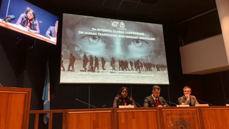 Mission 89’s Lerina Bright Addresses Interpol Global Conference, Advocates Defining ‘Sports Trafficking’ to Combat Human Exploitation